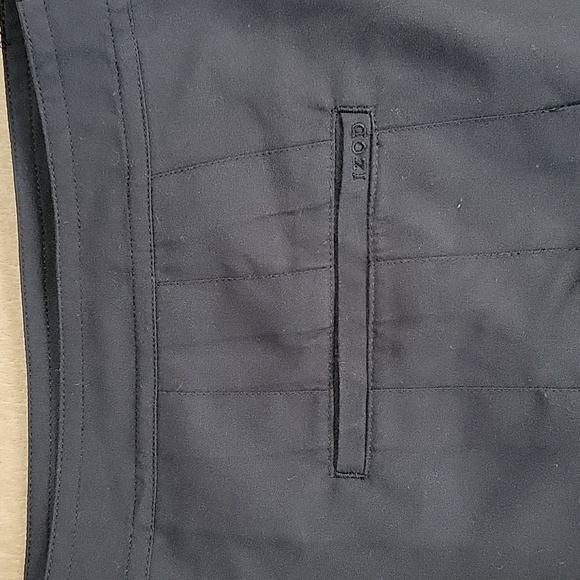 Izod XFG Cool FX Black Pink Stripe Pleated Athletic Skort Size12 EUC - Picture 4 of 12